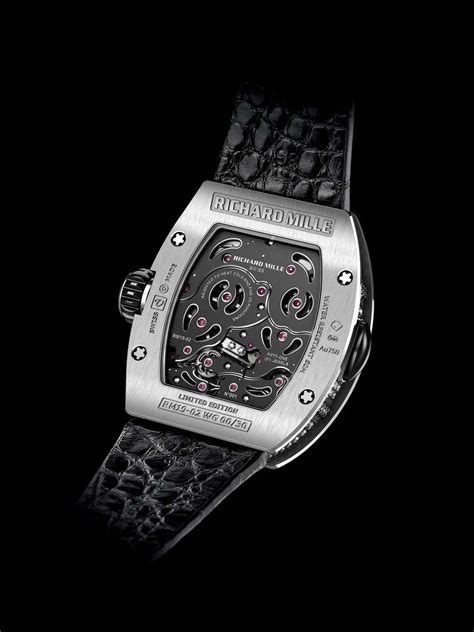 grüne richard mille|Richard Mille tonneau shaped case.